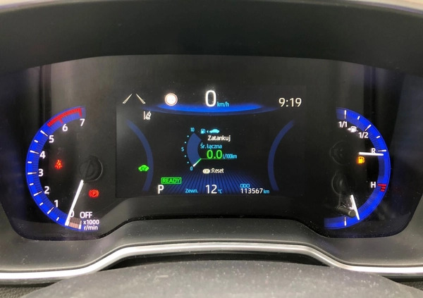 Toyota Corolla cena 85900 przebieg: 113478, rok produkcji 2019 z Hel małe 497